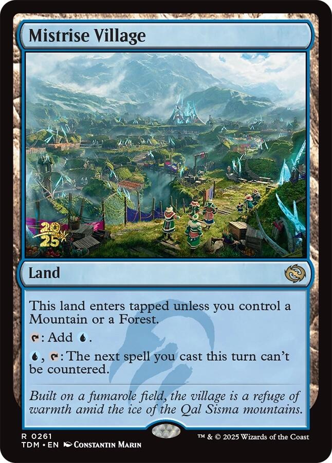 Mistrise Village [Tarkir: Dragonstorm Prerelease Promos] | Webway Games
