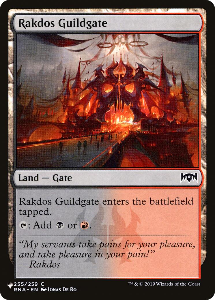 Rakdos Guildgate [The List] | Webway Games