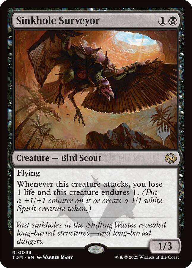 Sinkhole Surveyor [Tarkir: Dragonstorm Promos] | Webway Games