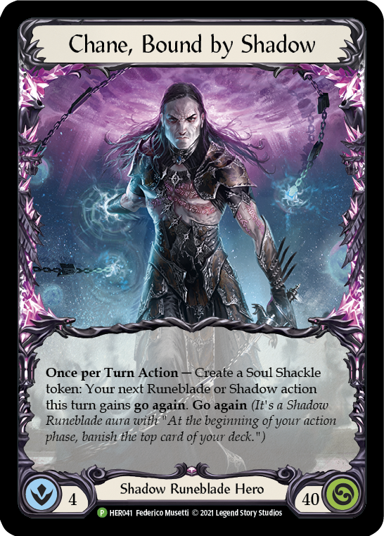 Chane, Bound by Shadow [HER041] (Promo)  Rainbow Foil | Webway Games