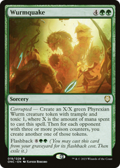 Wurmquake [Phyrexia: All Will Be One Commander] | Webway Games