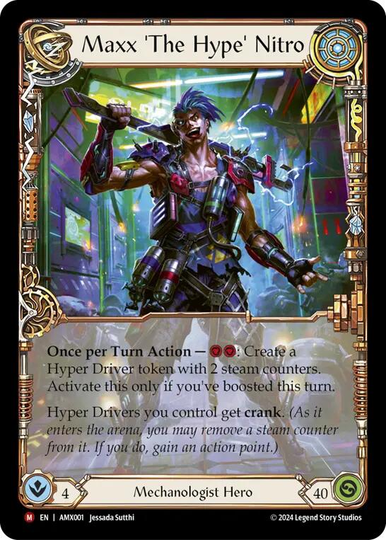 Maxx 'The Hype' Nitro [AMX001] (Armory Deck: Maxx Nitro) | Webway Games