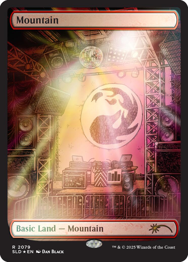 Mountain (2079) (Rainbow Foil) [Secret Lair Drop Series] | Webway Games