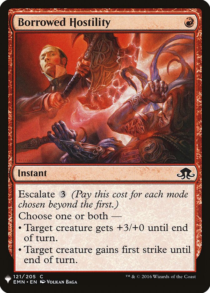 Borrowed Hostility [Mystery Booster] | Webway Games