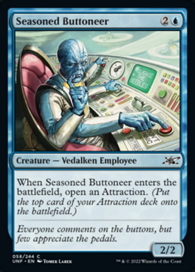 Seasoned Buttoneer [Unfinity] | Webway Games