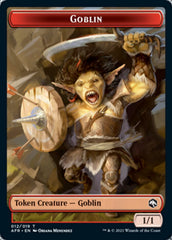 Dungeon of the Mad Mage // Goblin Double-Sided Token [Dungeons & Dragons: Adventures in the Forgotten Realms Tokens] | Webway Games