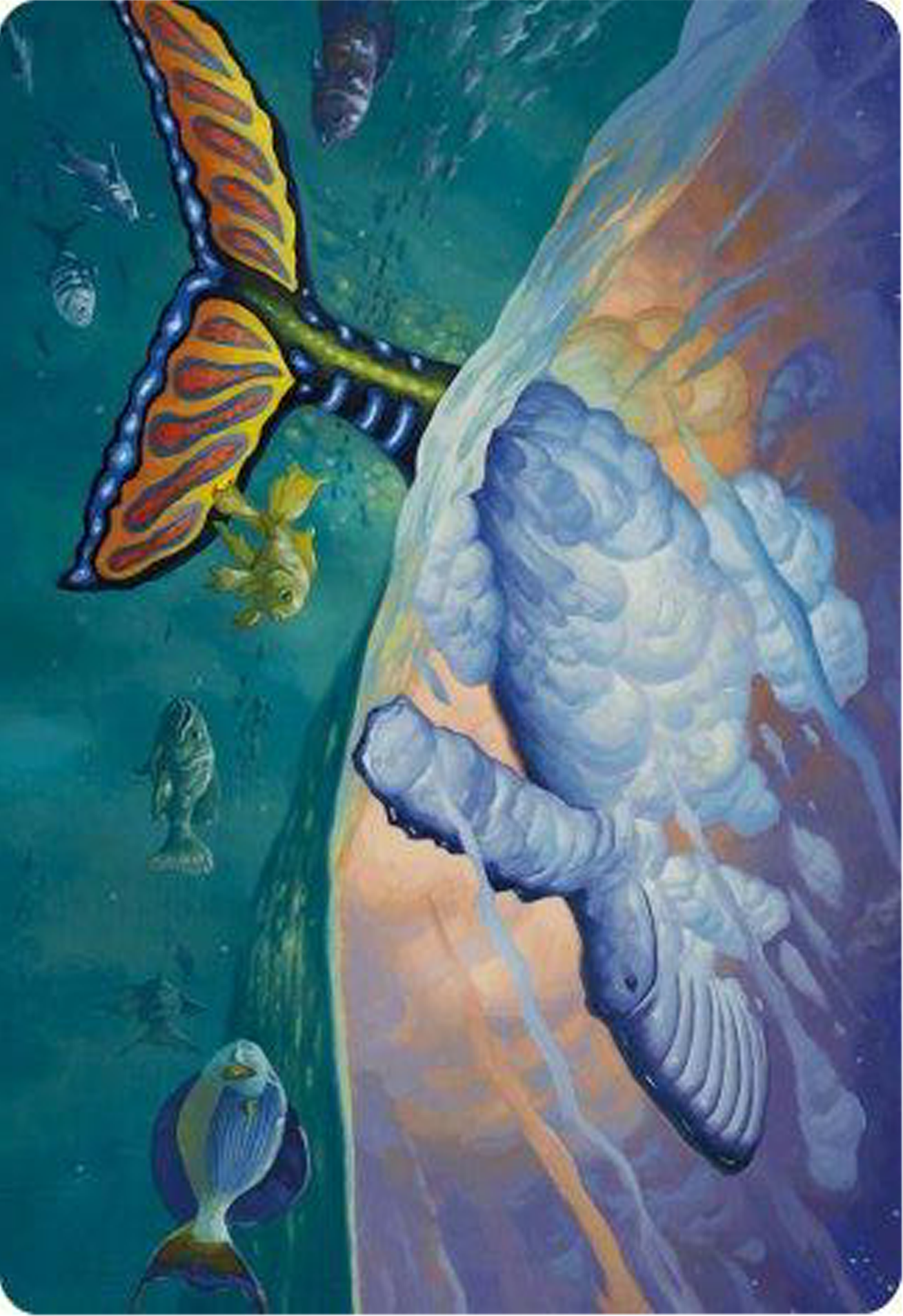 Dreamtide Whale Art Card [Modern Horizons 3 Art Series] | Webway Games
