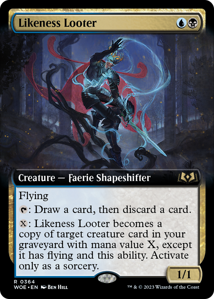 Likeness Looter (Extended Art) [Wilds of Eldraine] | Webway Games