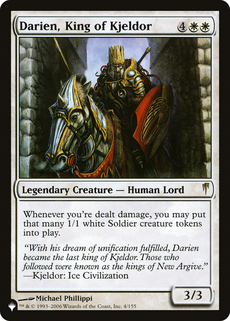 Darien, King of Kjeldor [The List] | Webway Games