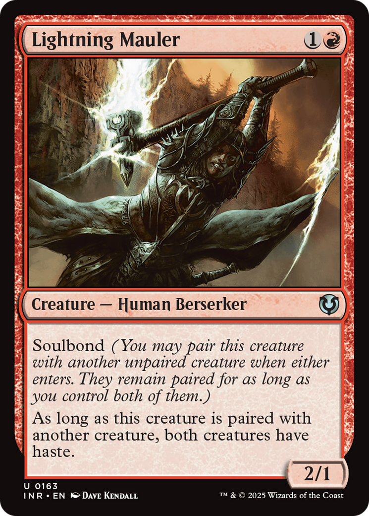 Lightning Mauler [Innistrad Remastered] | Webway Games