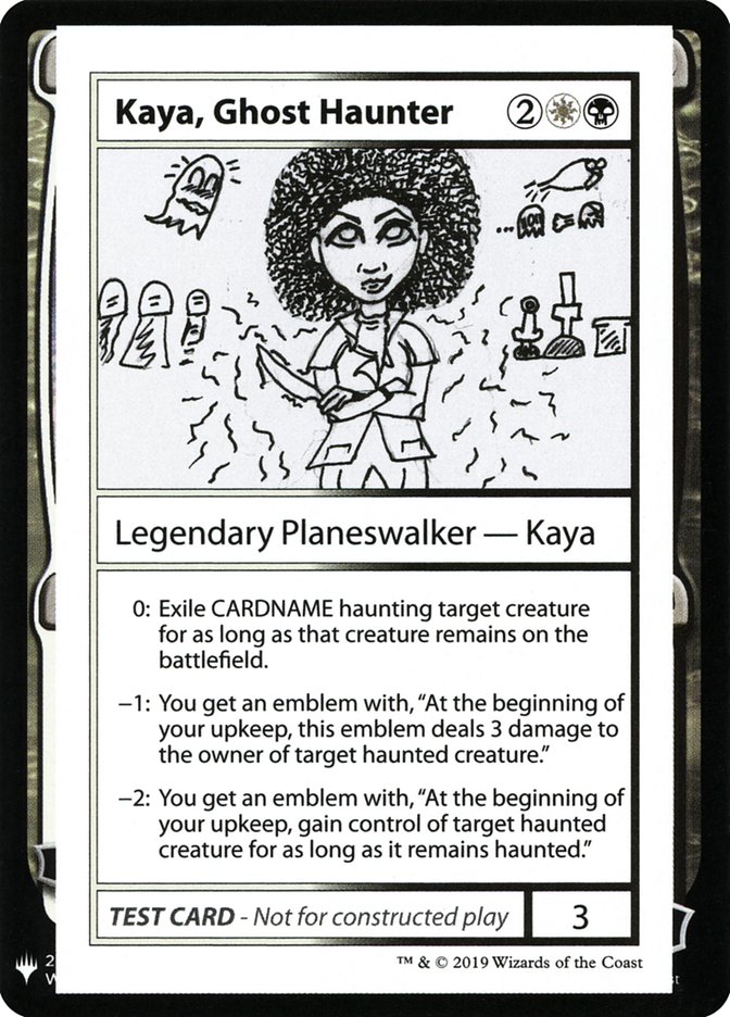 Kaya, Ghost Haunter [Mystery Booster Playtest Cards] | Webway Games
