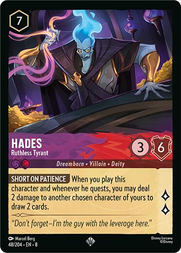 Hades - Ruthless Tyrant (48/204) [Reign of Jafar] | Webway Games