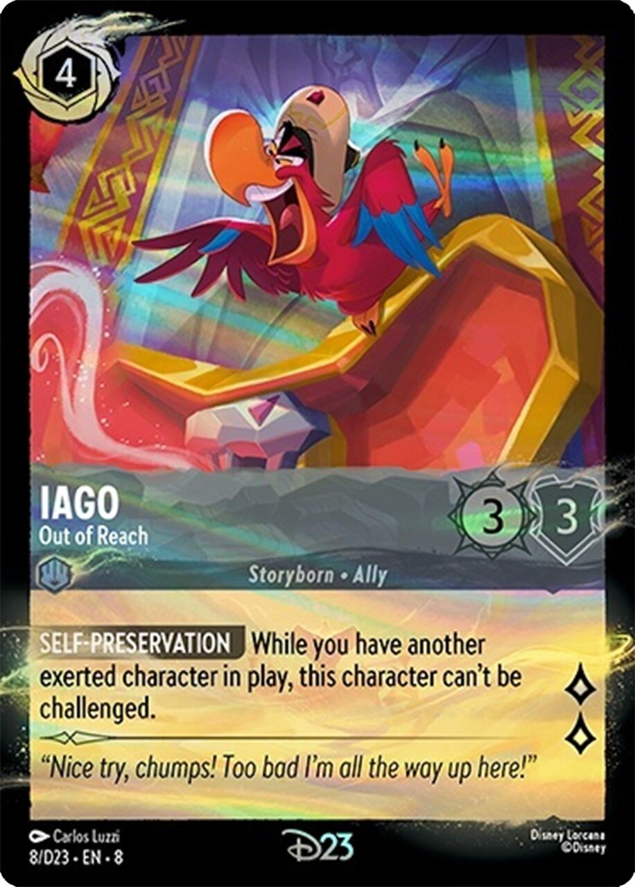 Iago - Out of Reach (8) [Promo Cards] | Webway Games
