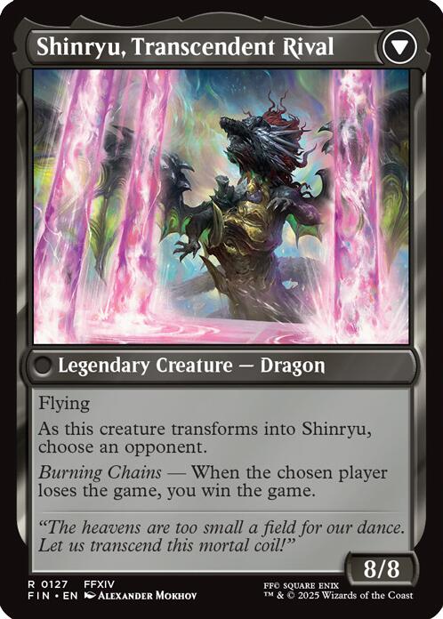 Zenos yae Galvus // Shinryu, Transcendent Rival [FINAL FANTASY] | Webway Games