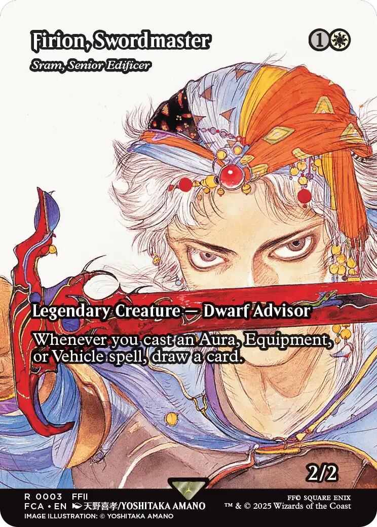 Firion, Swordmaster - Sram, Senior Edificer (Showcase) [FINAL FANTASY : Through the Ages] | Webway Games