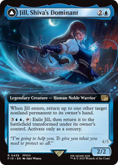 Jill, Shiva's Dominant // Shiva, Warden of Ice (Extended Art) [FINAL FANTASY] | Webway Games