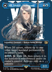 Jill, Shiva's Dominant // Shiva, Warden of Ice (Borderless) [FINAL FANTASY] | Webway Games