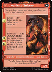 Clive, Ifrit's Dominant // Ifrit, Warden of Inferno (Extended Art) [FINAL FANTASY] | Webway Games