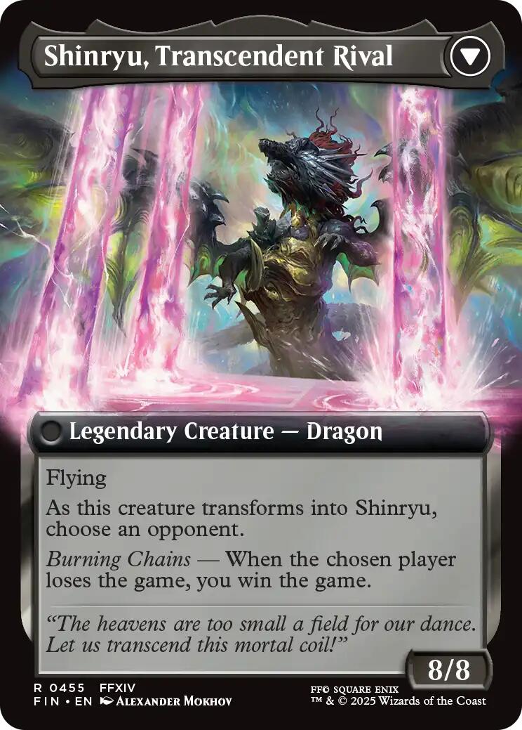 Zenos yae Galvus // Shinryu, Transcendent Rival (Extended Art) [FINAL FANTASY] | Webway Games