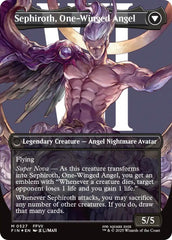 Sephiroth, Fabled SOLDIER // Sephiroth, One-Winged Angel (Borderless) (Surge Foil) [FINAL FANTASY] | Webway Games
