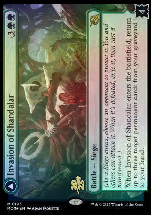 Invasion of Shandalar // Leyline Surge [March of the Machine Prerelease Promos] | Webway Games