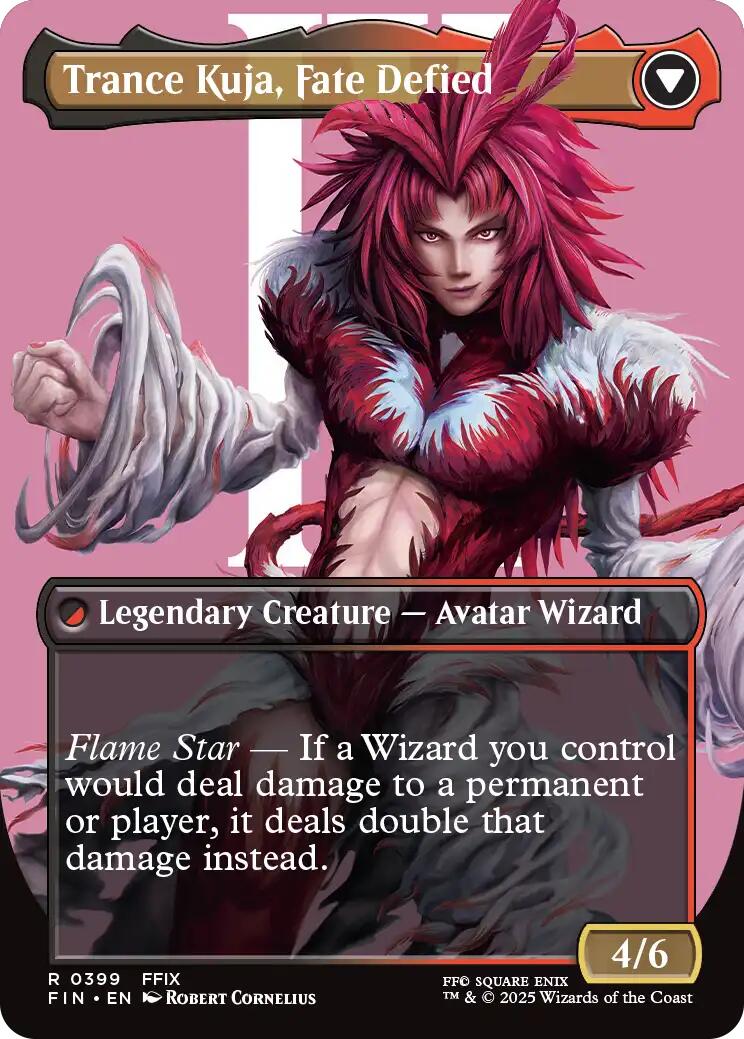 Kuja, Genome Sorcerer // Trance Kuja, Fate Defied (Borderless) [FINAL FANTASY] | Webway Games