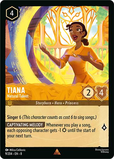 Tiana - Natural Talent (9/204) [Reign of Jafar] | Webway Games