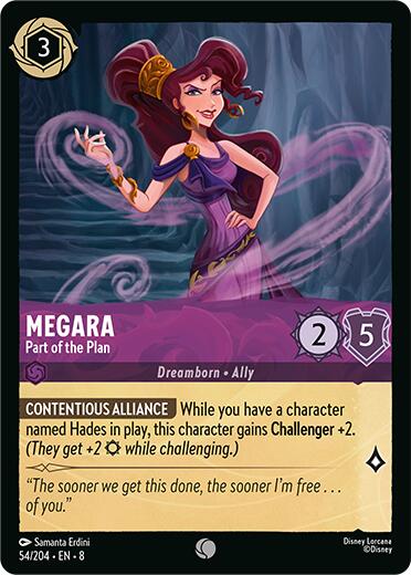 Megara - Part of the Plan (54/204) [Reign of Jafar] | Webway Games