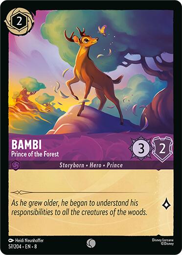 Bambi - Prince of the Forest (57/204) [Reign of Jafar] | Webway Games