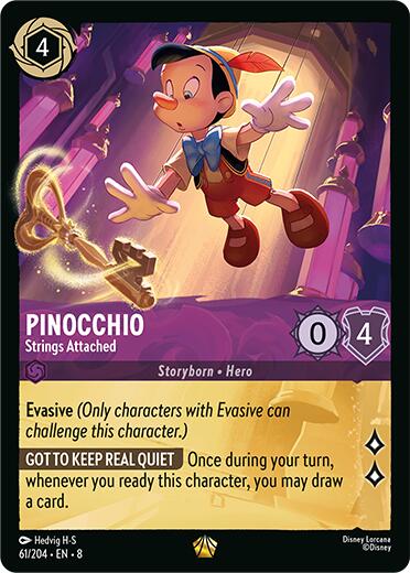 Pinocchio - Strings Attached (61/204) [Reign of Jafar] | Webway Games