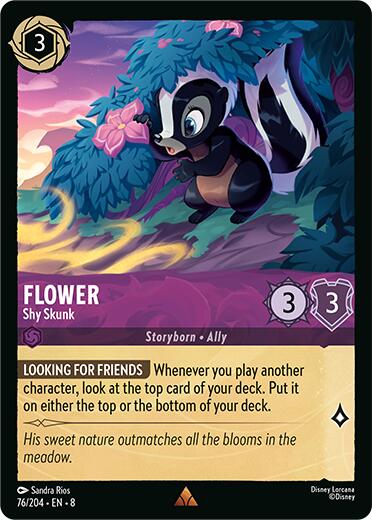 Flower - Shy Skunk (76/204) [Reign of Jafar] | Webway Games
