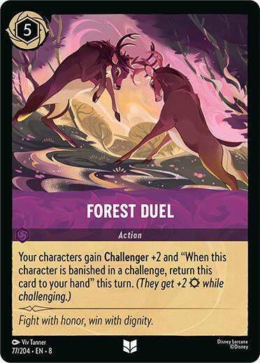 Forest Duel (77/204) [Reign of Jafar] | Webway Games