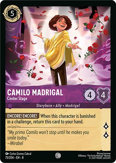 Camilo Madrigal - Center Stage (75/204) [Reign of Jafar] | Webway Games