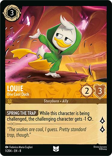 Louie - One Cool Duck (1/204) [Reign of Jafar] | Webway Games