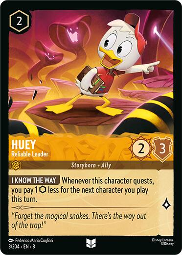 Huey - Reliable Leader (3/204) [Reign of Jafar] | Webway Games
