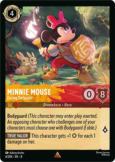 Minnie Mouse - Daring Defender (6/204) [Reign of Jafar] | Webway Games