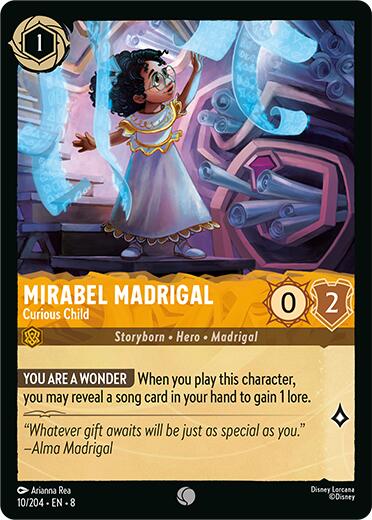 Mirabel Madrigal - Curious Child (10/204) [Reign of Jafar] | Webway Games