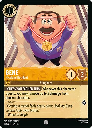 Gene - Niceland Resident (13/204) [Reign of Jafar] | Webway Games