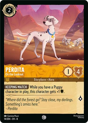 Perdita - On the Lookout (14/204) [Reign of Jafar] | Webway Games