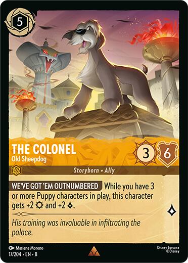 The Colonel - Old Sheepdog (17/204) [Reign of Jafar] | Webway Games