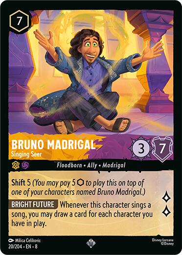 Bruno Madrigal - Singing Seer (20/204) [Reign of Jafar] | Webway Games