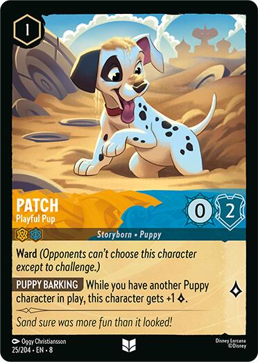 Patch - Playful Pup (25/204) [Reign of Jafar] | Webway Games