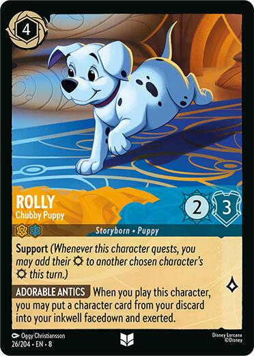 Rolly - Chubby Puppy (26/204) [Reign of Jafar] | Webway Games