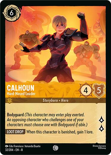 Calhoun - Hard-Nosed Leader (32/204) [Reign of Jafar] | Webway Games