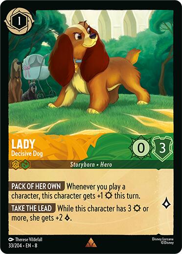 Lady - Decisive Dog (33/204) [Reign of Jafar] | Webway Games