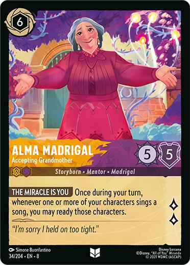 Alma Madrigal - Accepting Grandmother (34/204) [Reign of Jafar] | Webway Games