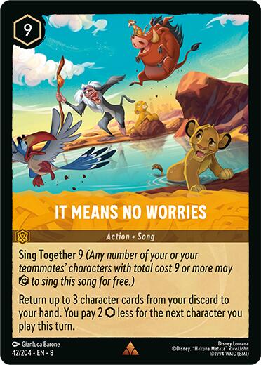 It Means No Worries (42/204) [Reign of Jafar] | Webway Games