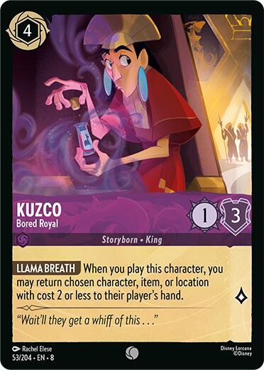 Kuzco - Bored Royal (53/204) [Reign of Jafar] | Webway Games