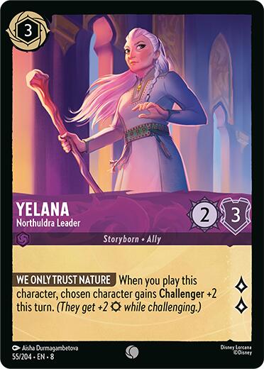 Yelana - Northuldra Leader (55/204) [Reign of Jafar] | Webway Games