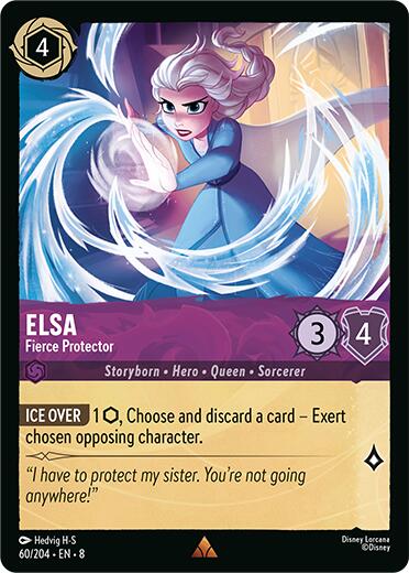 Elsa - Fierce Protector (60/204) [Reign of Jafar] | Webway Games